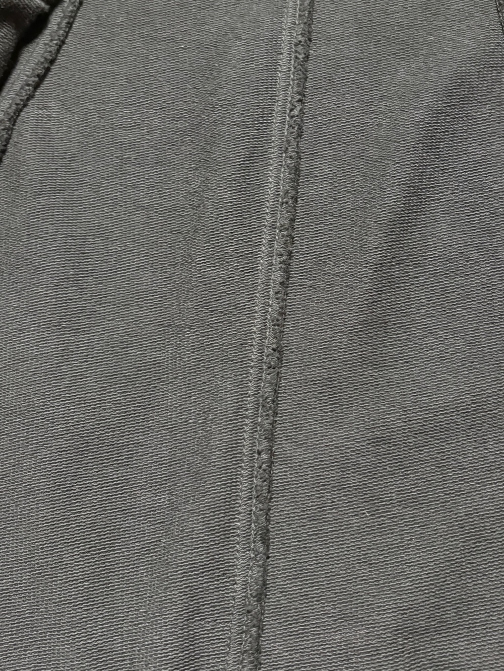 Prairie Underground Organic Cotton Zip Dress Tunic Cardigan Black Sz L - Picture 8 of 14